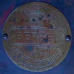 Berkel Berlin Plakette 240