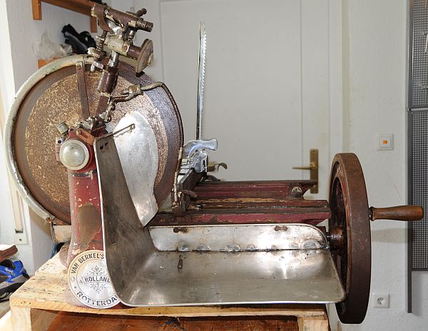 Berkel Model L volles Blumenrad Urzustand 3