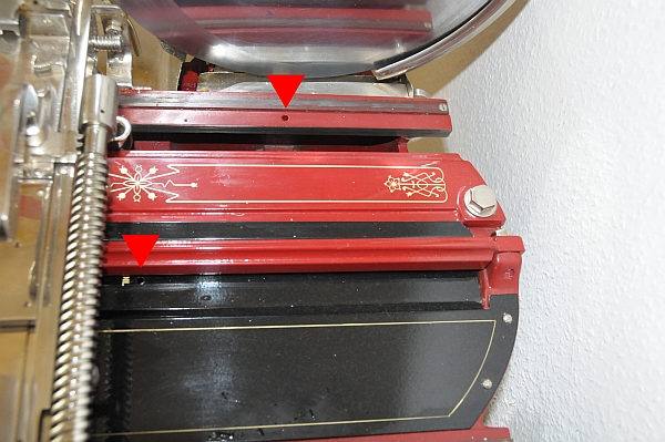 lpunkt an der Maschine