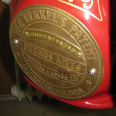 Berkel Plakette Buenos Aires II