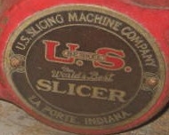 US Sclicing Plakette