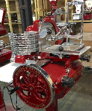 Berkel Modell 115 mit Blumenschwungrad