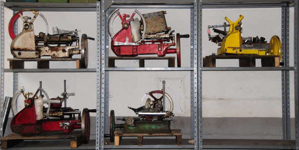 Lager Berkel unrestaurierte Maschinen